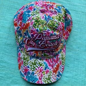 Marco Destin Panama City Floral Baseball Cap